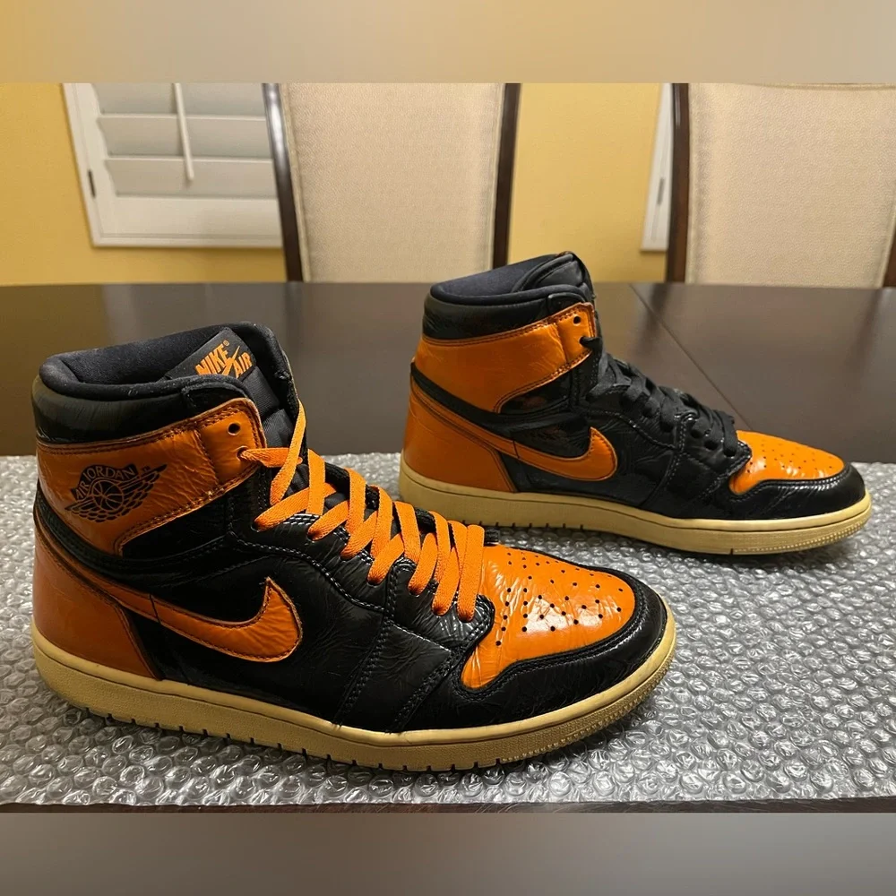 Nike Air Jordan 1 High Retro OG Shattered Backboard Sneaker Shoes Size US 11 - Picture 2 of 14
